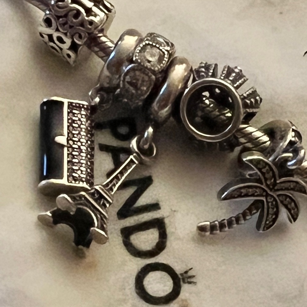 Pandora Sterling Silver Eiffel Tower Charm